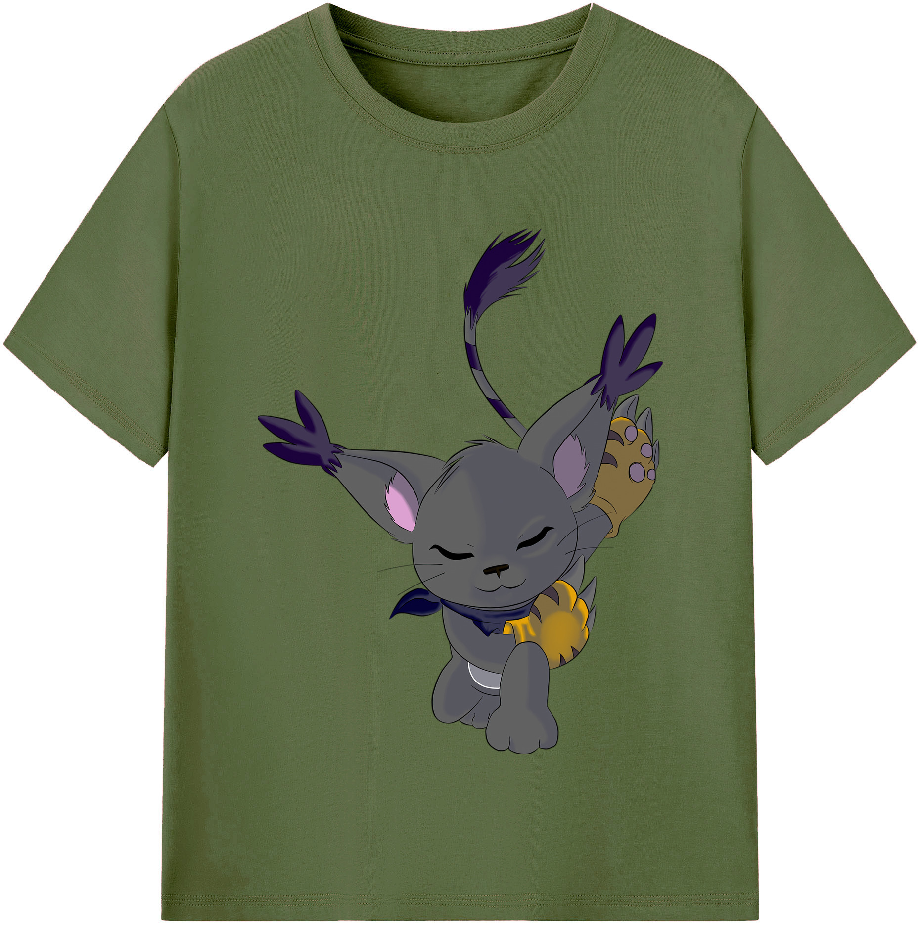 （画像用） Digimon デジタルモンスター/デジモン 綿100％半袖Tシャツ（フロントプリント）